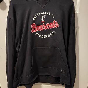 Black University of Cincinnati Under Armor Hoodie